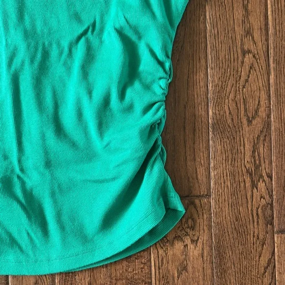 Michael Stars Turquoise Short Sleeve Tee - Picture 4 of 4